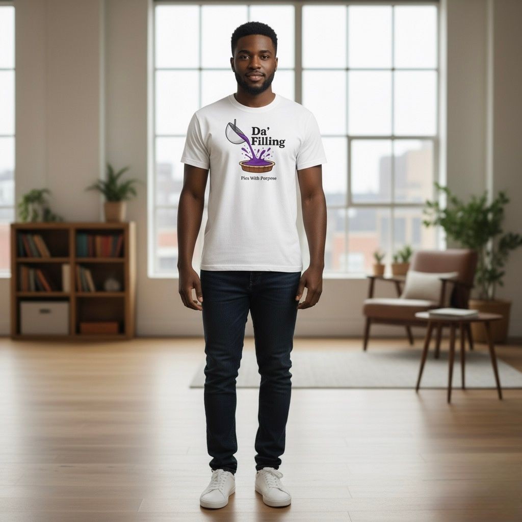 Step out with purpose. This isn’t just a tee, it’s a piece of Da’Filling.